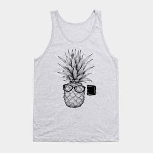 Pineapple Friend - fruit, glasses, drawing Tank Top